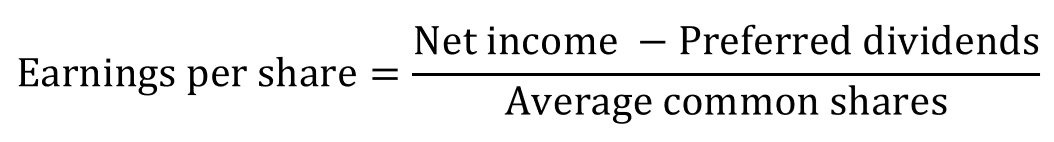 EPS formula