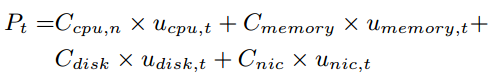 Linear Model of Power Consumption